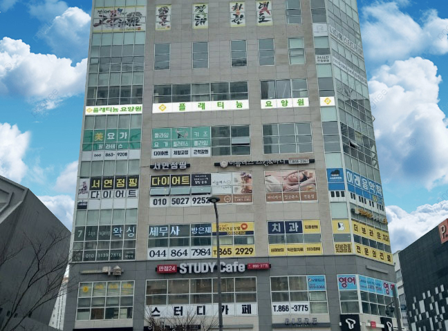 플래티늄 세종고운점 전경사진